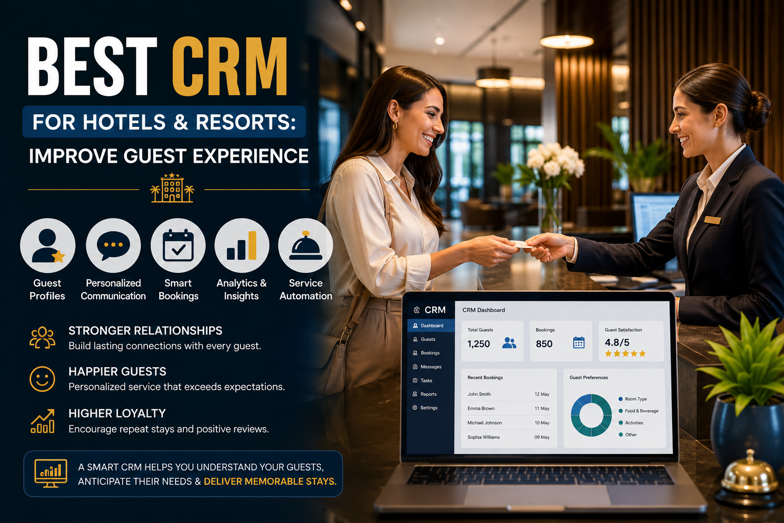 Best CRM for Hotels & Resorts